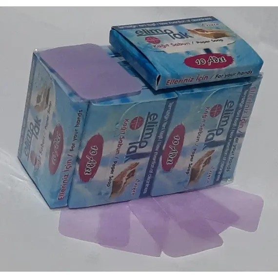 ELİMPAK ERİYEN FİLM SABUN- YERLİ ÜRETİM-12 Lİ AMBALAJ