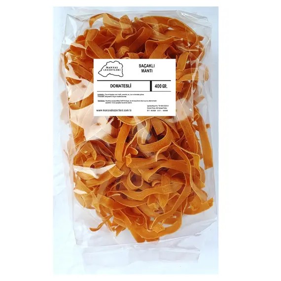 Domatesli Saçaklı Mantı 400 Gr.