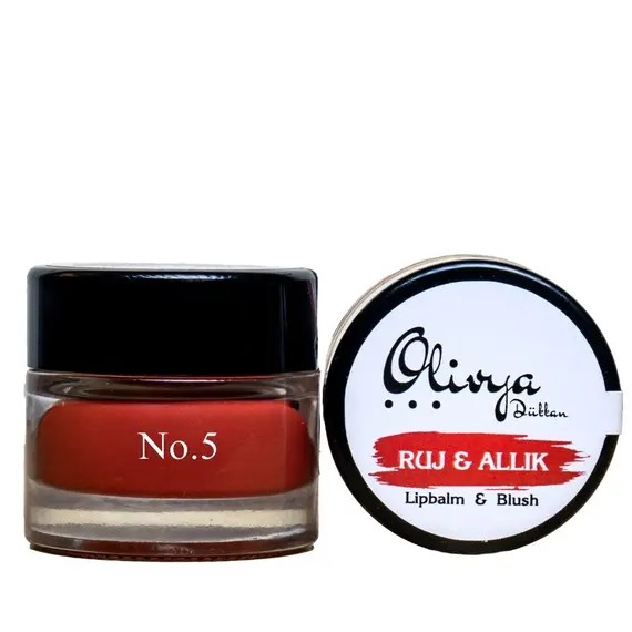 Doğal Ruj & Allık Şeftali No.5