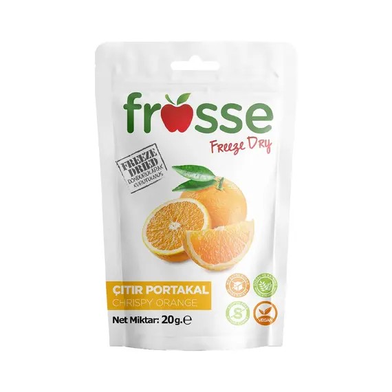 Portakal - Dondurarak Kurutulmuş - Freeze Dried