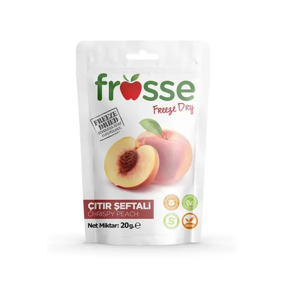 Şeftali - Dondurarak Kurutulmuş - Freeze Dried