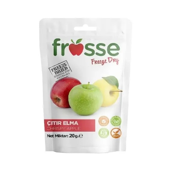 Elma - Dondurarak Kurutulmuş - Freeze Dried