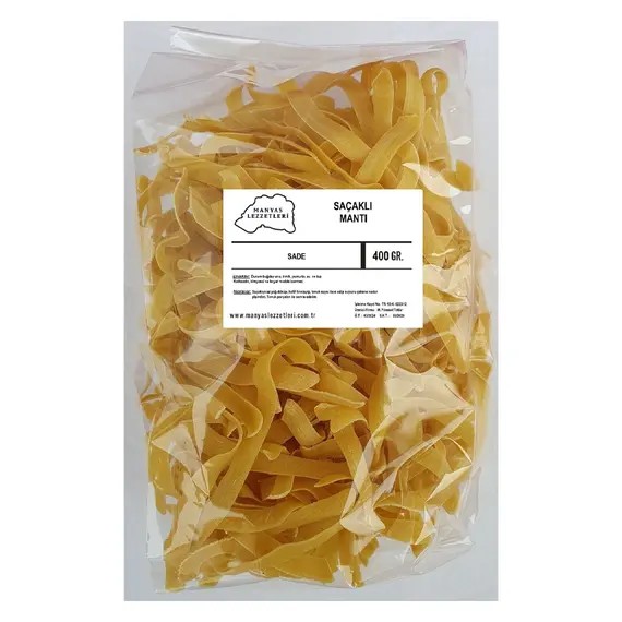 Sade Saçaklı Mantı 400 Gr.