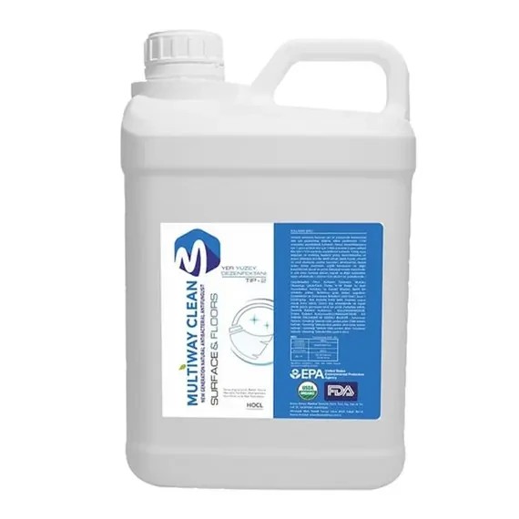 Yer Yüzey Dezenfektanı Hipokloröz Asit - 5 LT
