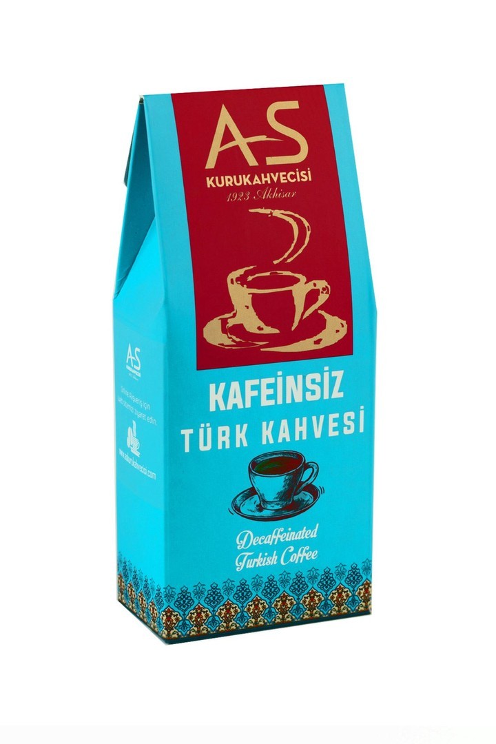 Kafeinsiz Türk Kahvesi 100 gr. Kutu