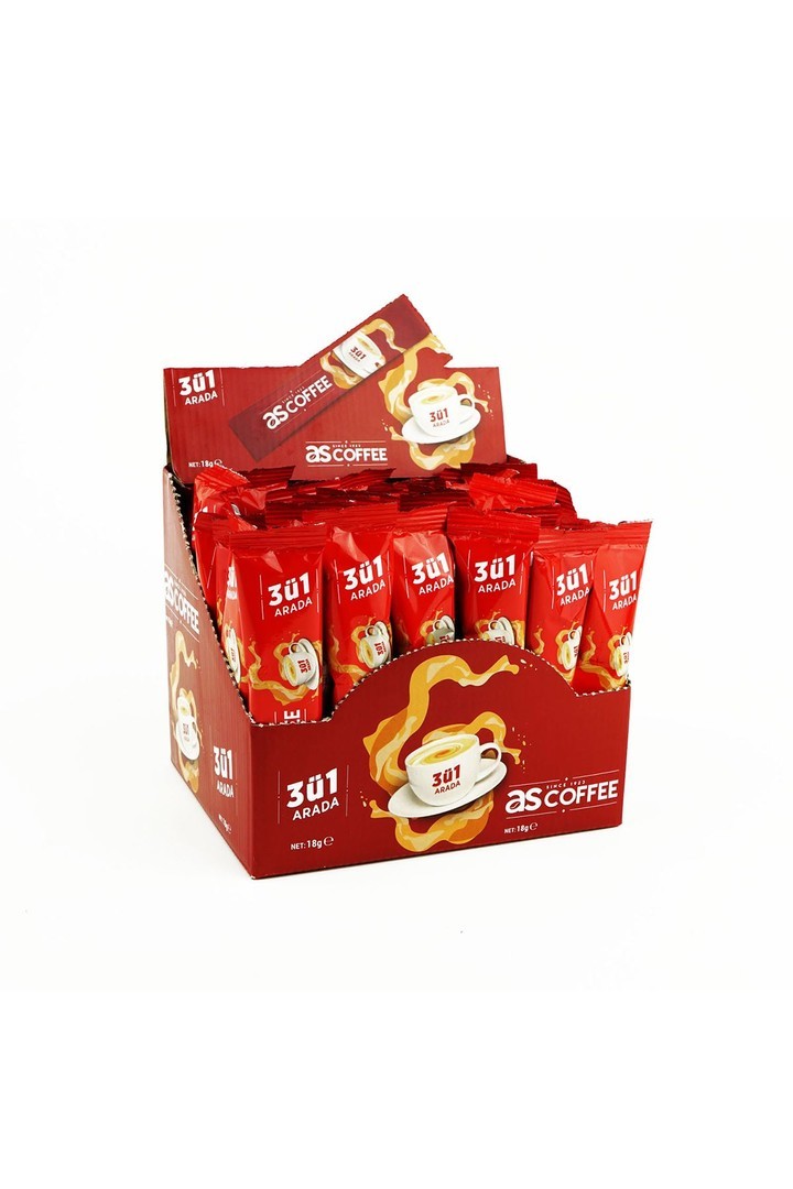 3'ü 1 Arada 18 g x 48 Adet