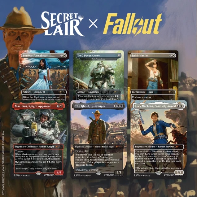 Magic: The Gathering - Secret Lair X Fallout: Beyond Vault 33 I