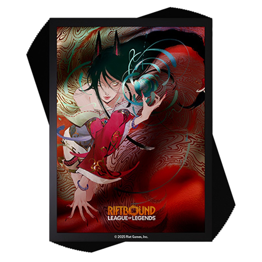 Riftbound: League of Legends TCG - Art Sleeves 100 Pack - Ahri (Set One: Origins)