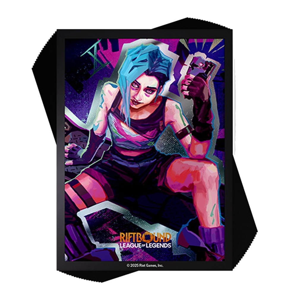 Riftbound: League of Legends TCG - Art Sleeves 100 Pack - Jinx (Set One: Origins)