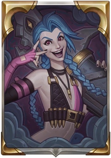 Riftbound: League of Legends TCG - Art Sleeves 100 Pack - Jinx