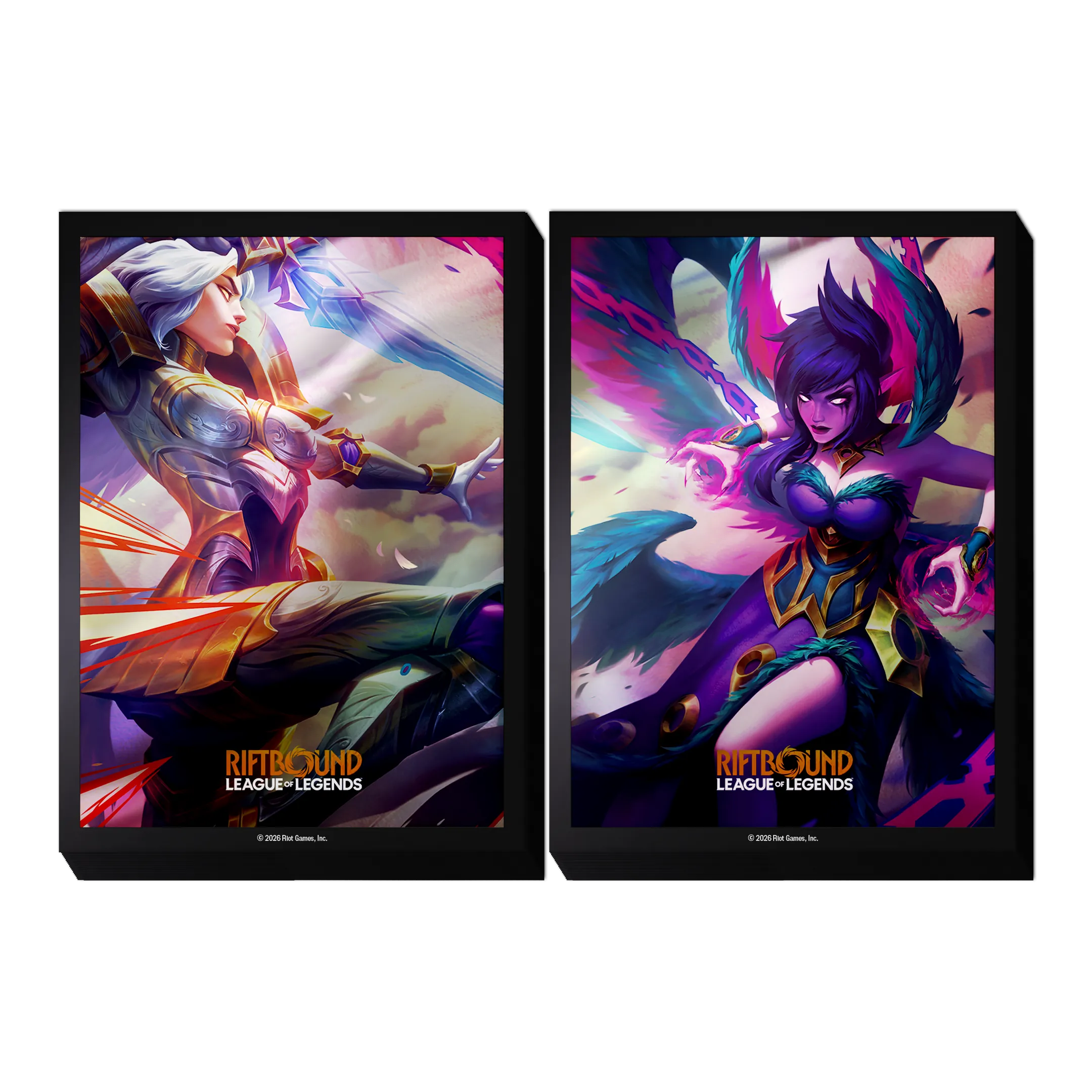 Kayle Image Riftbound: League of Legends TCG-Kayle & Morgana Art Sleeve | BnB Games