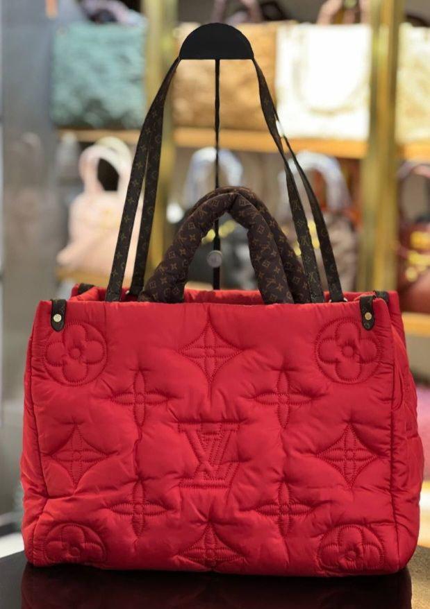 L'uıs V'ıtton Puf (kırmızı)