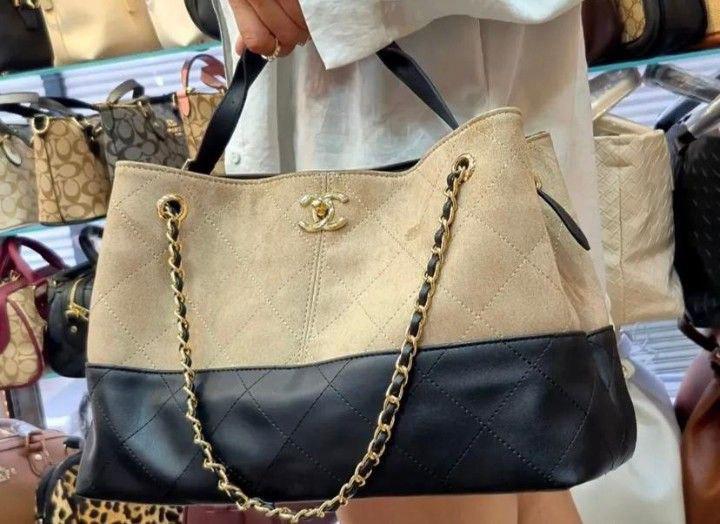 C'hanel (bej, siyah)