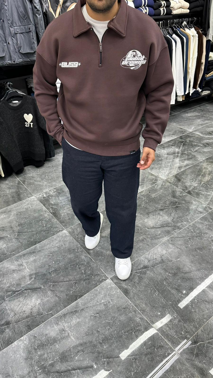 Global Dreams Şardonlu Sweat