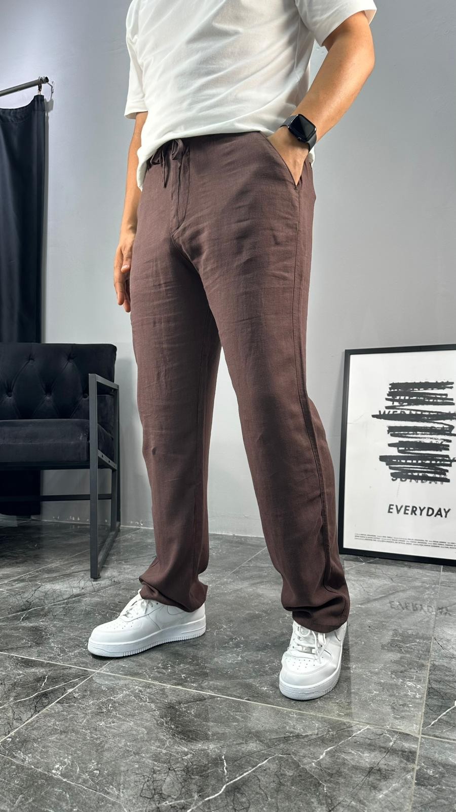 Soft Keten Pantolon