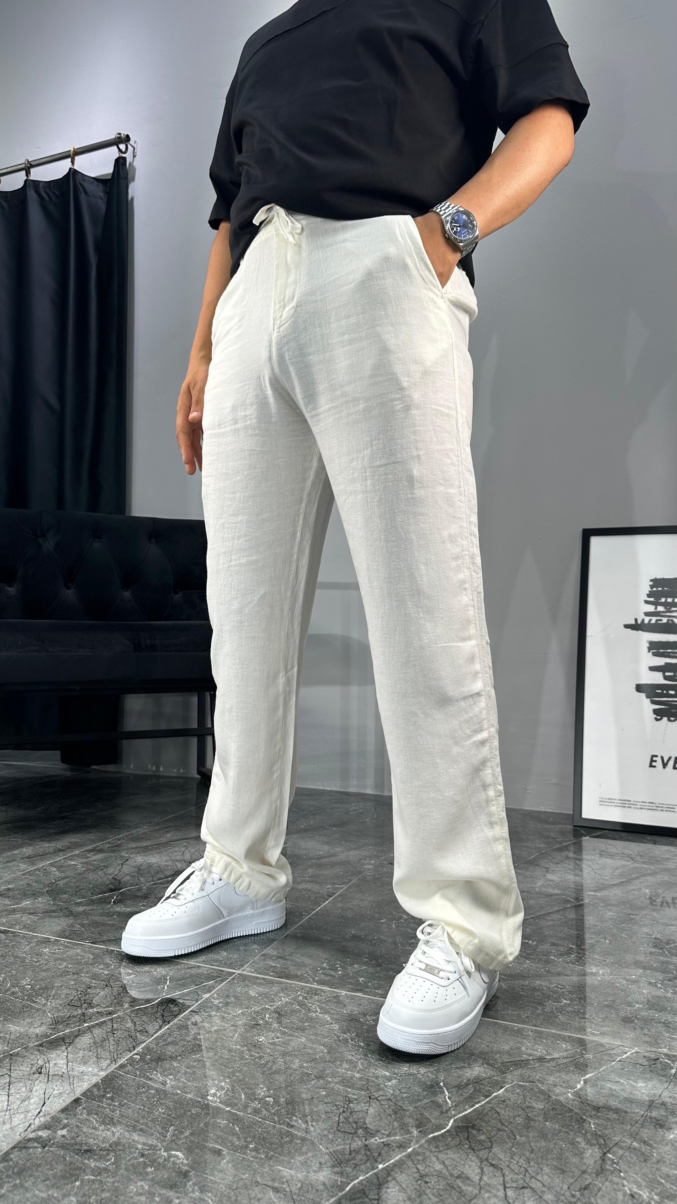 Soft Keten Pantolon