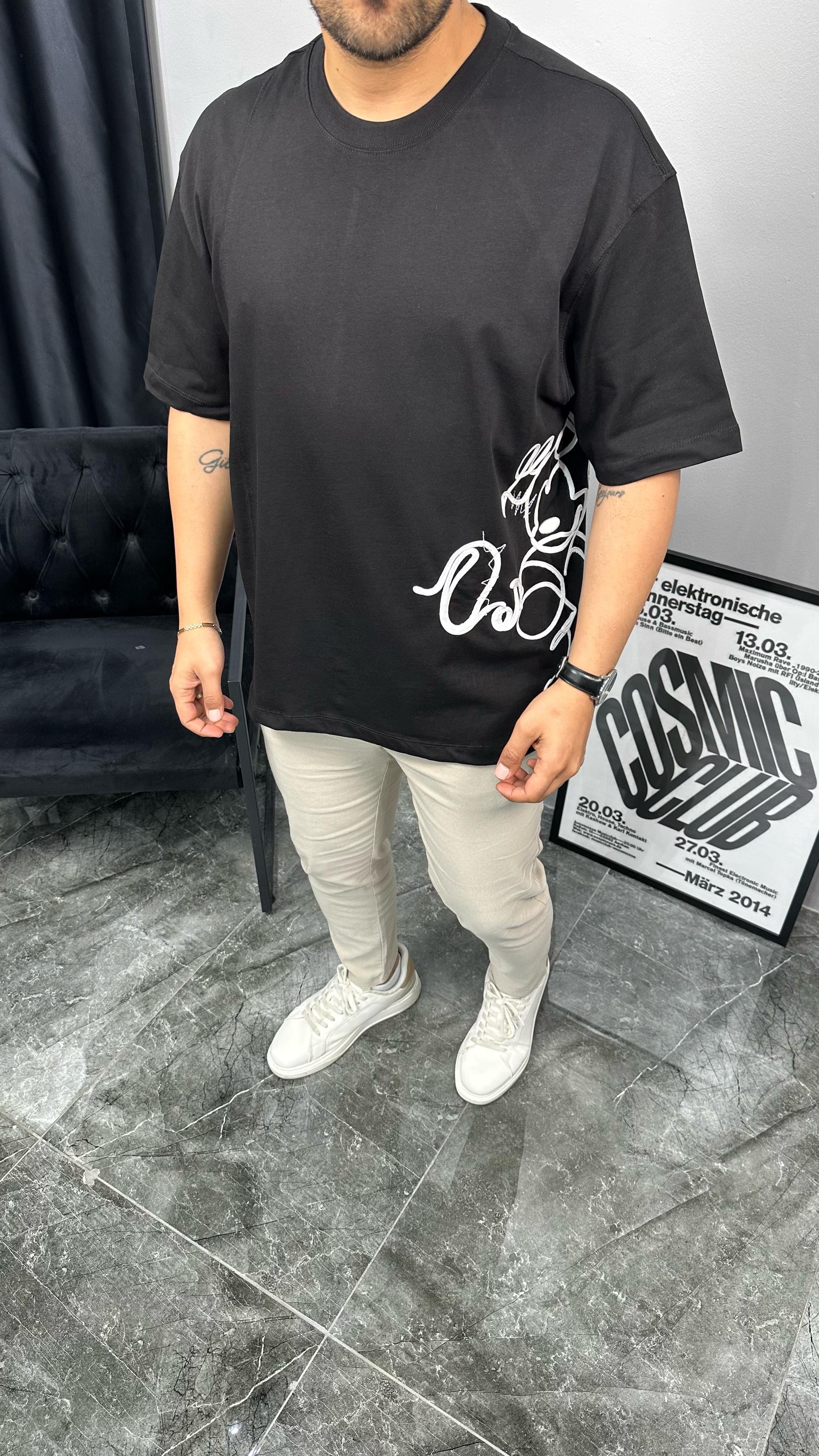 Nakışlı Supreme Tshirt