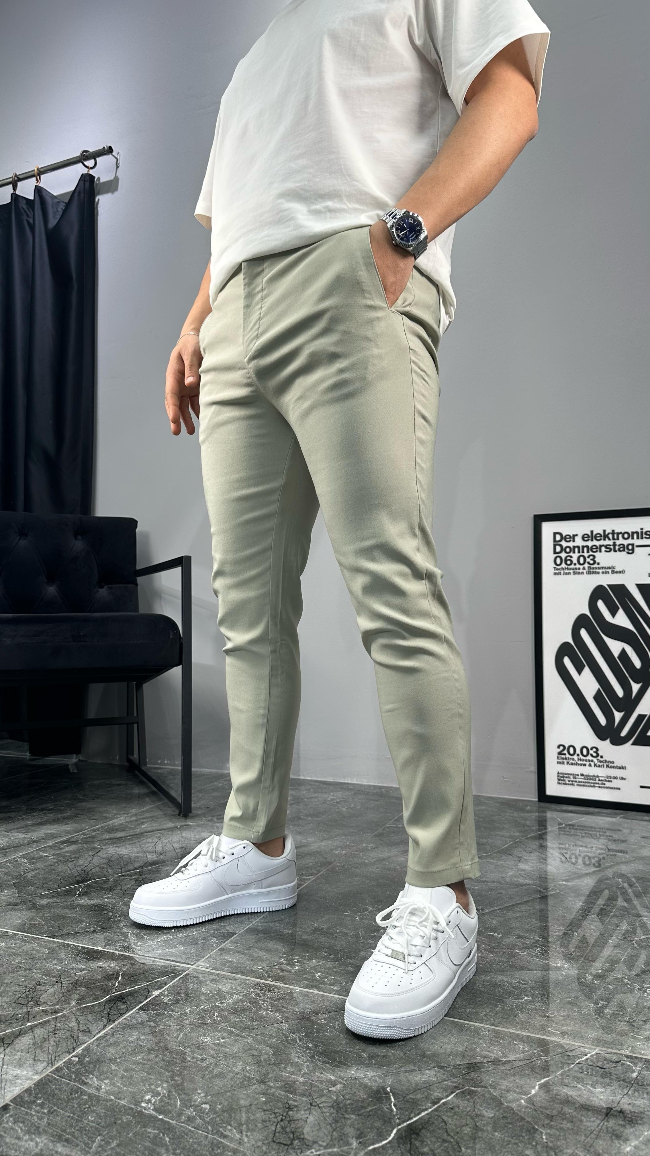 Likralı Slim Premium Pantolon