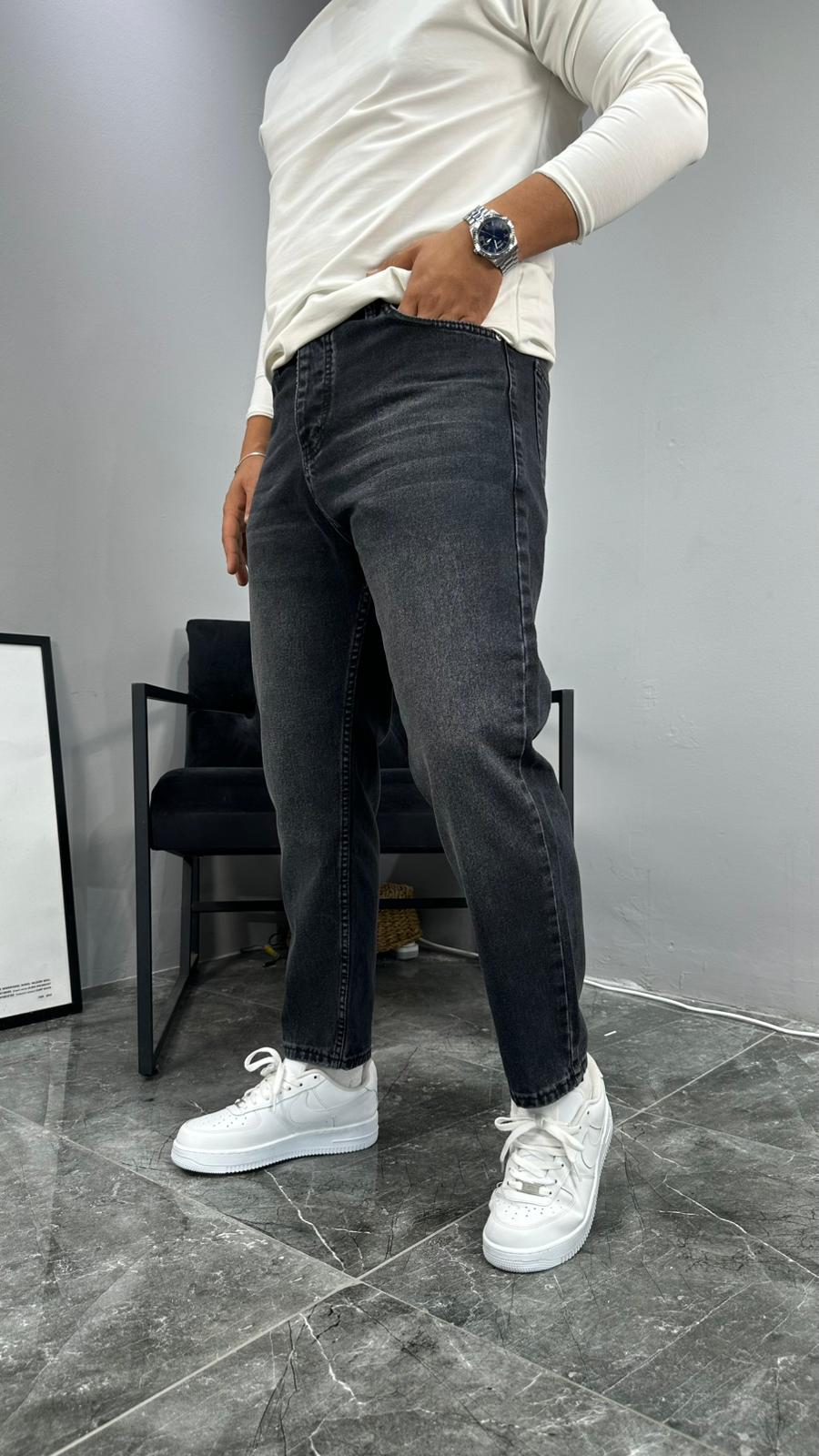 Taşlamalı Boyfriend Jean