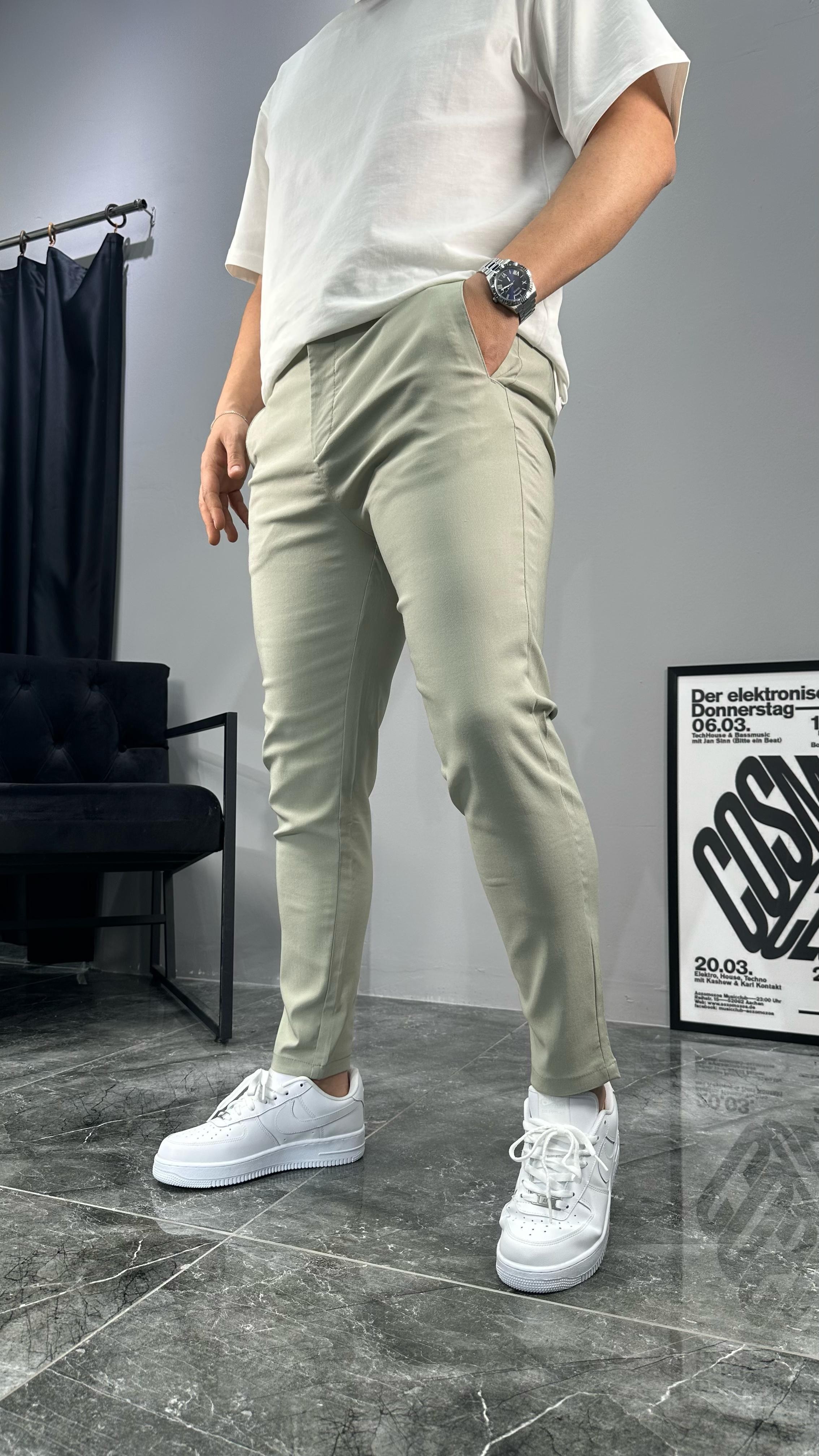 Likralı Slim Premium Pantolon