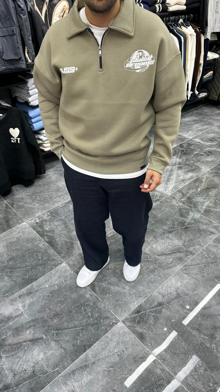 Global Dreams Şardonlu Sweat