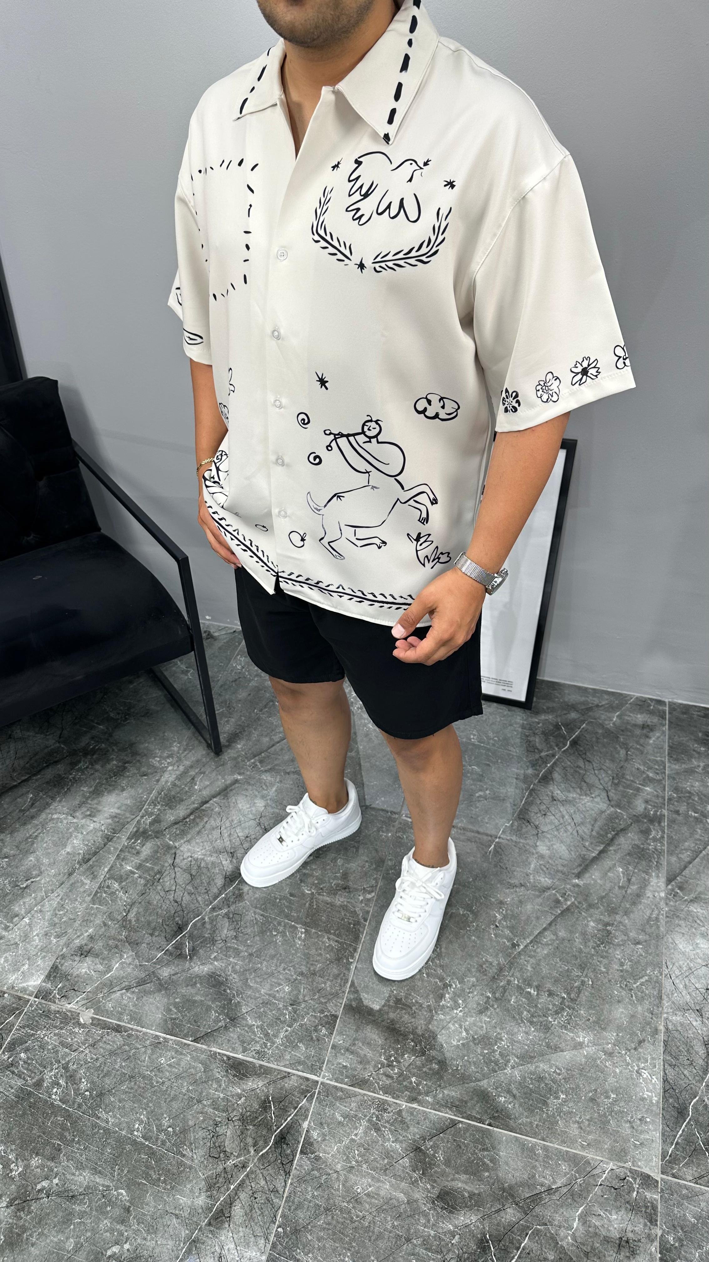 Desenli Gömlek