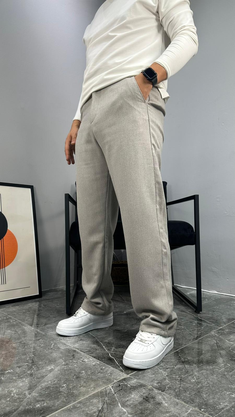 Dokulu Kadife Pantolon