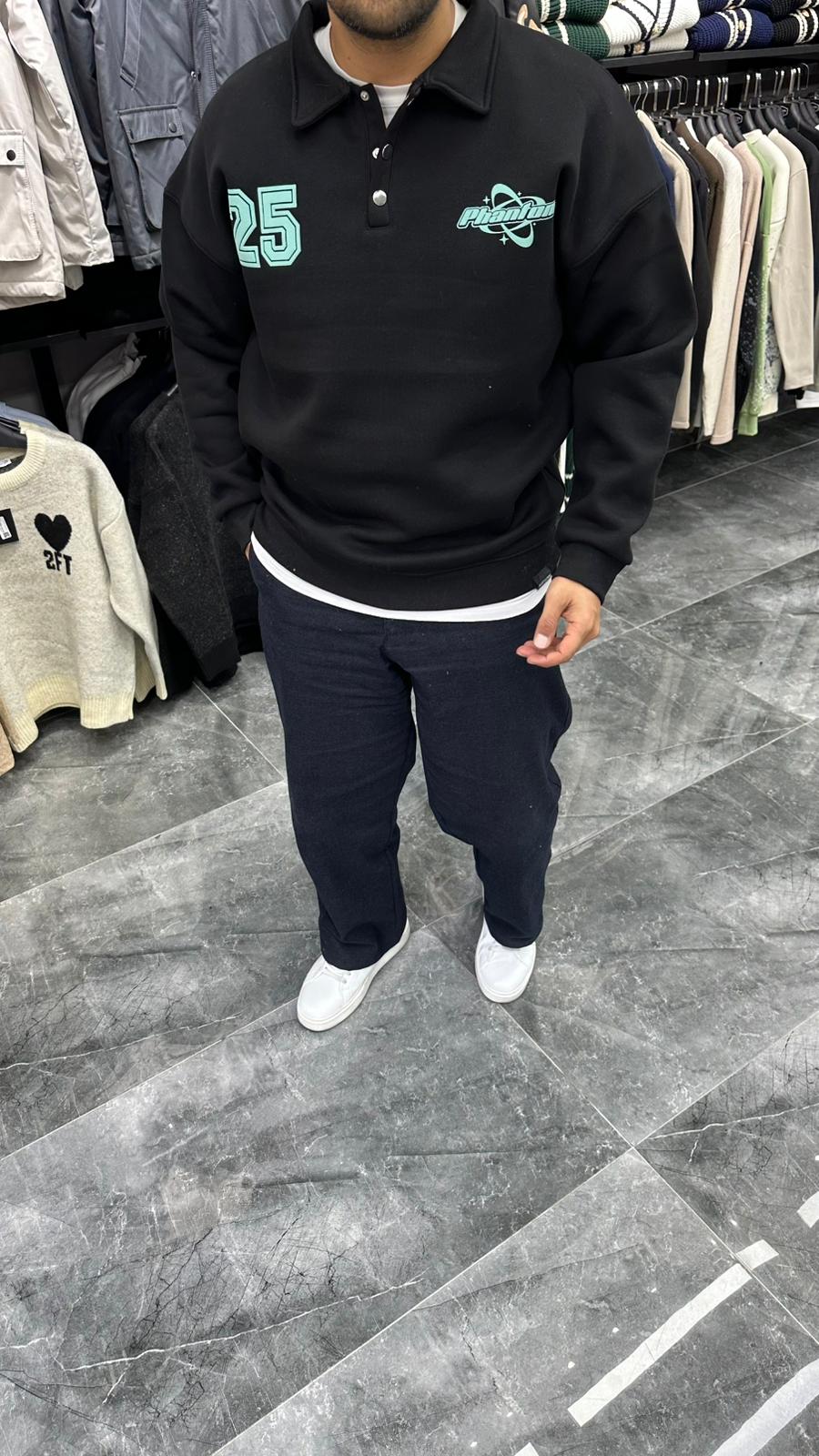 Phantom Şardonlu Sweat