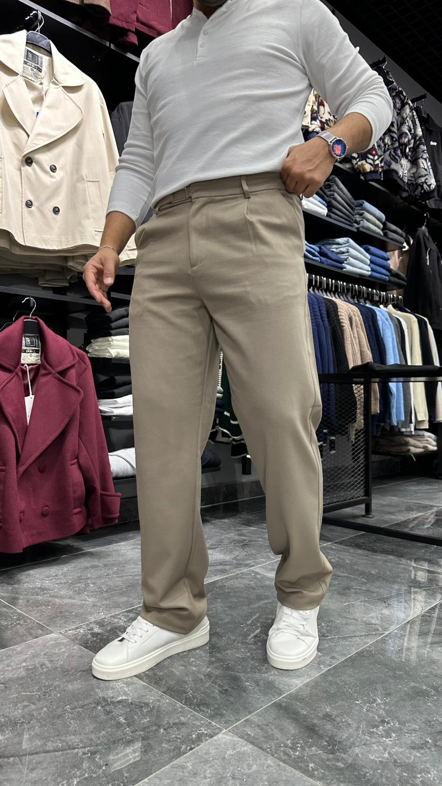 Kemerli Baggy Pantolon