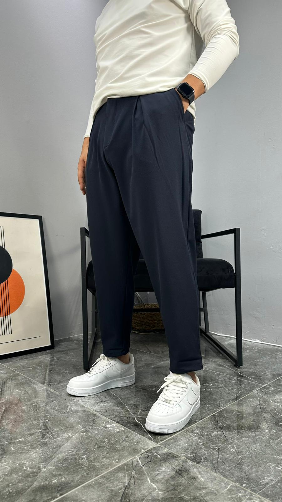 Pileli Balon Fit Pantolon