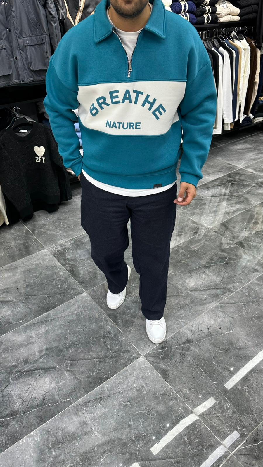 Breathe Nature Şardonlu Sweat