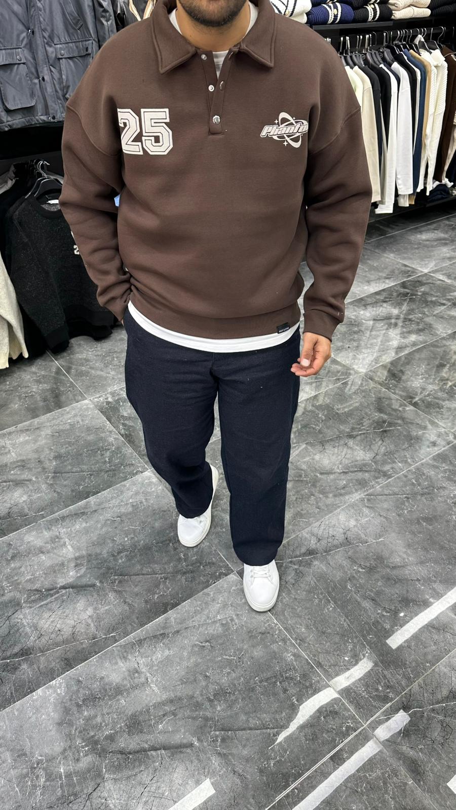 Phantom Şardonlu Sweat