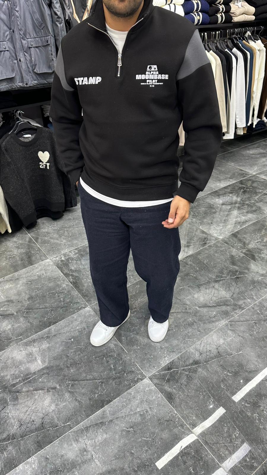 Stamp Şardonlu Sweat