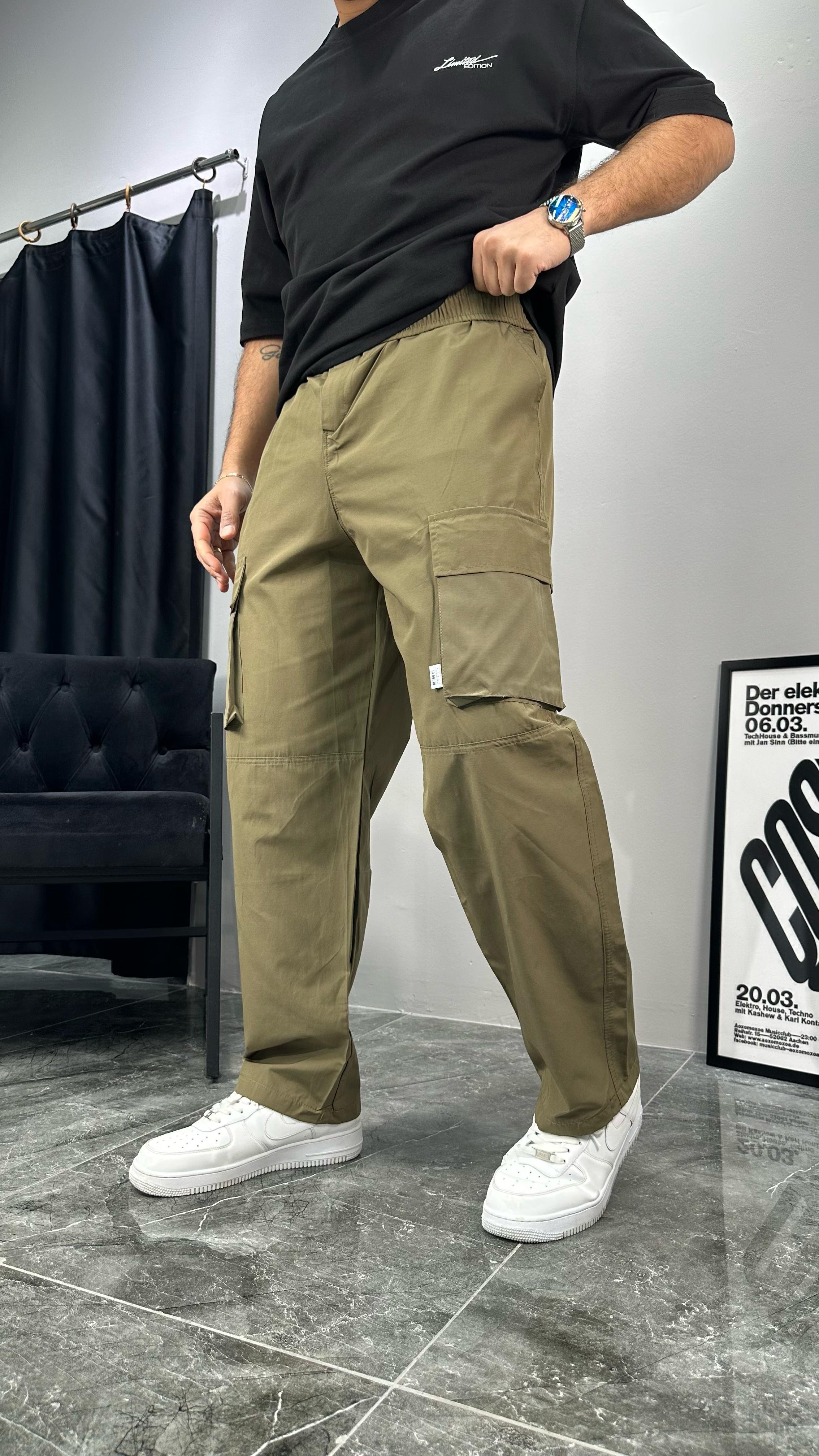 Kargo Cepli Paraşüt Baggy Jogger