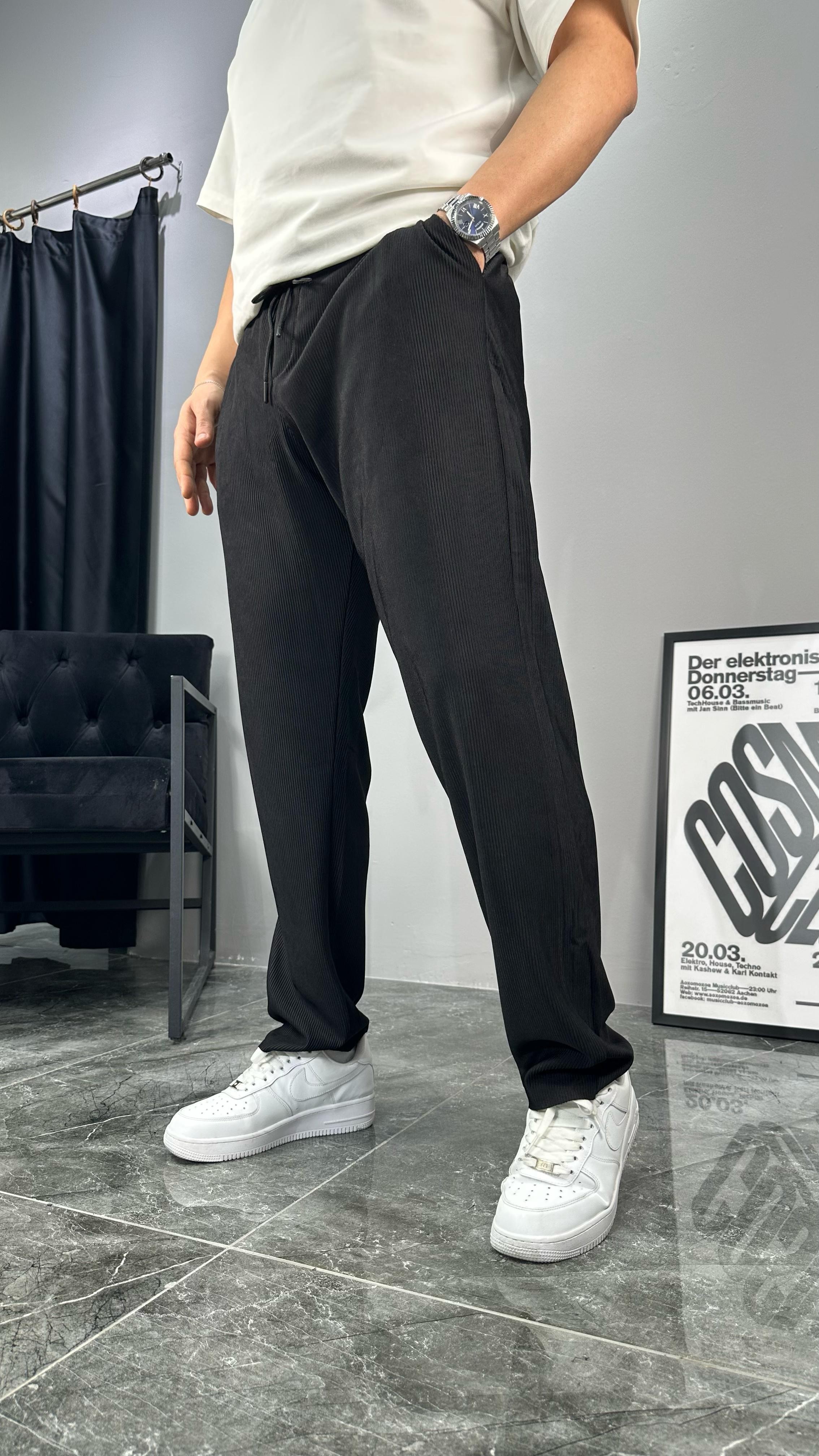İnce Fitilli Regular Jogger