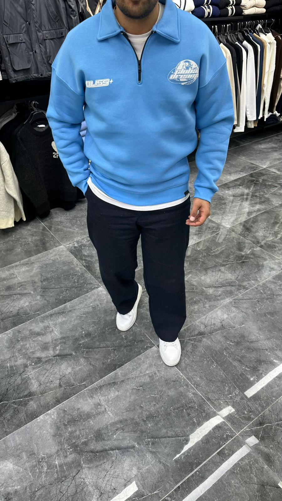 Global Dreams Şardonlu Sweat