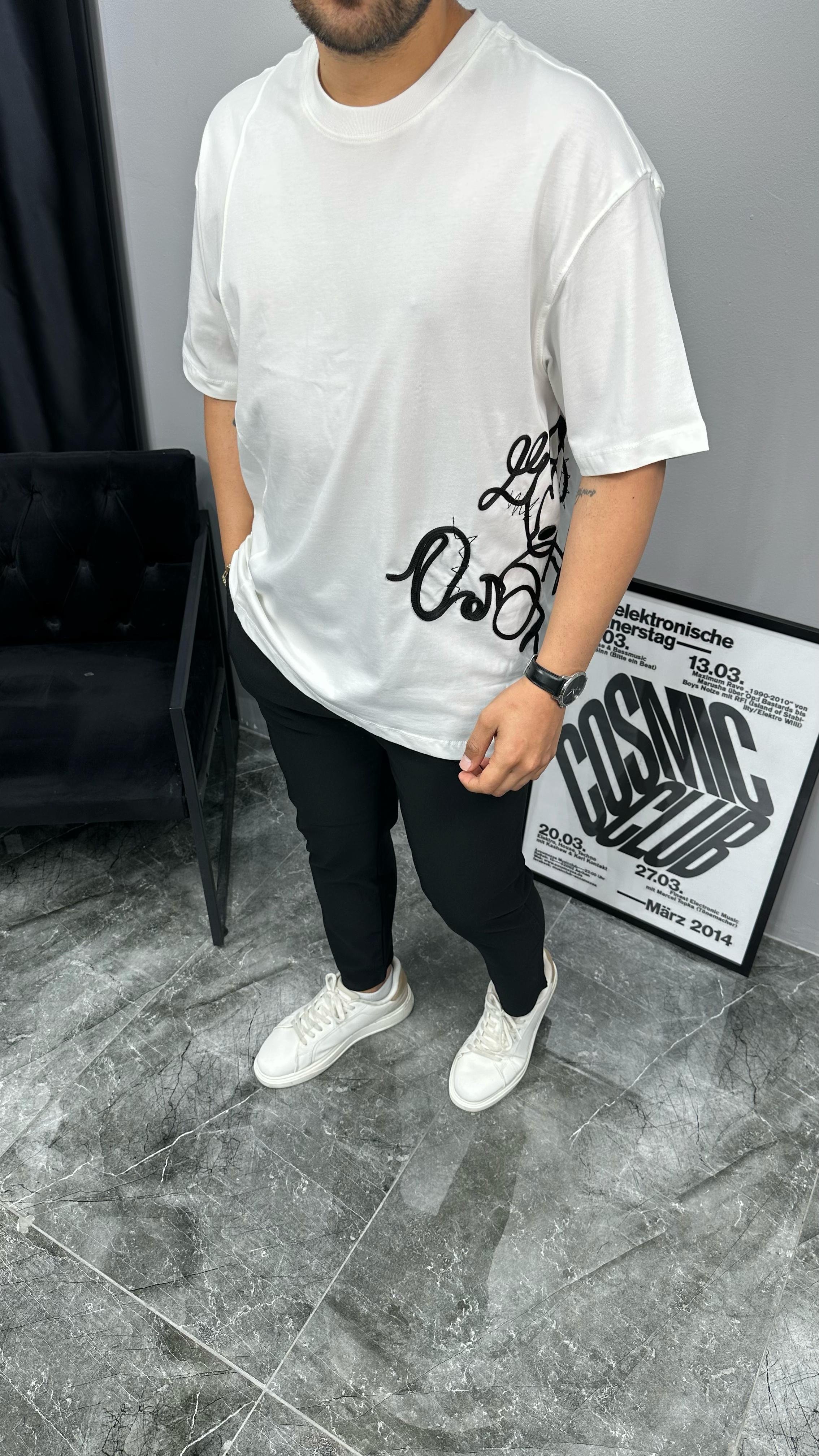 Nakışlı Supreme Tshirt