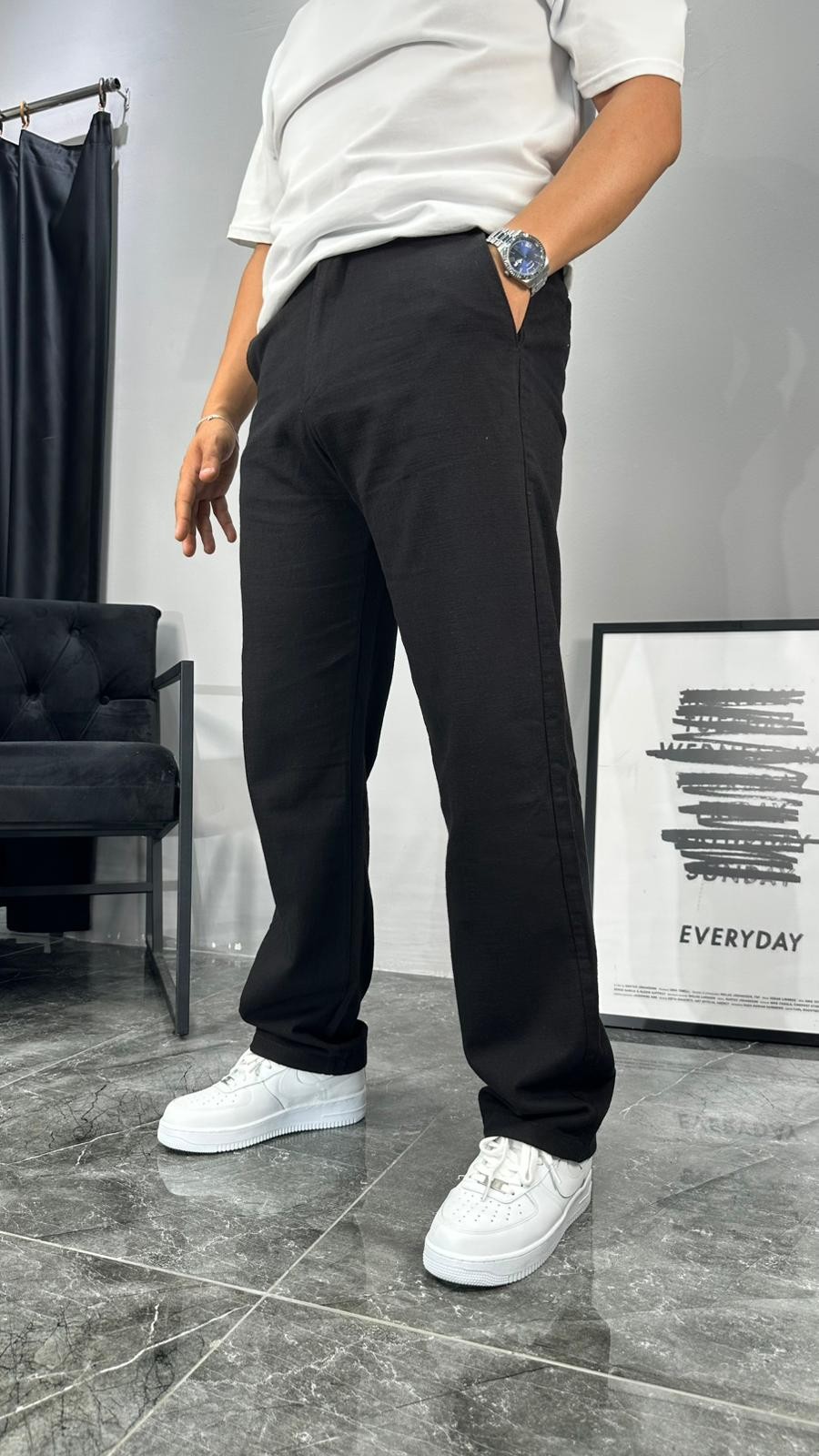 Linen Keten Pantolon