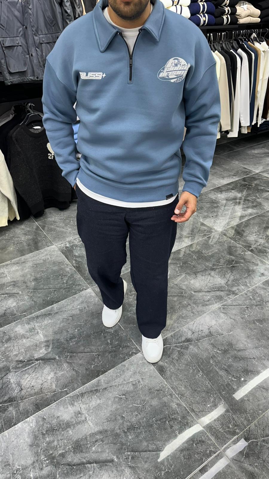 Global Dreams Şardonlu Sweat