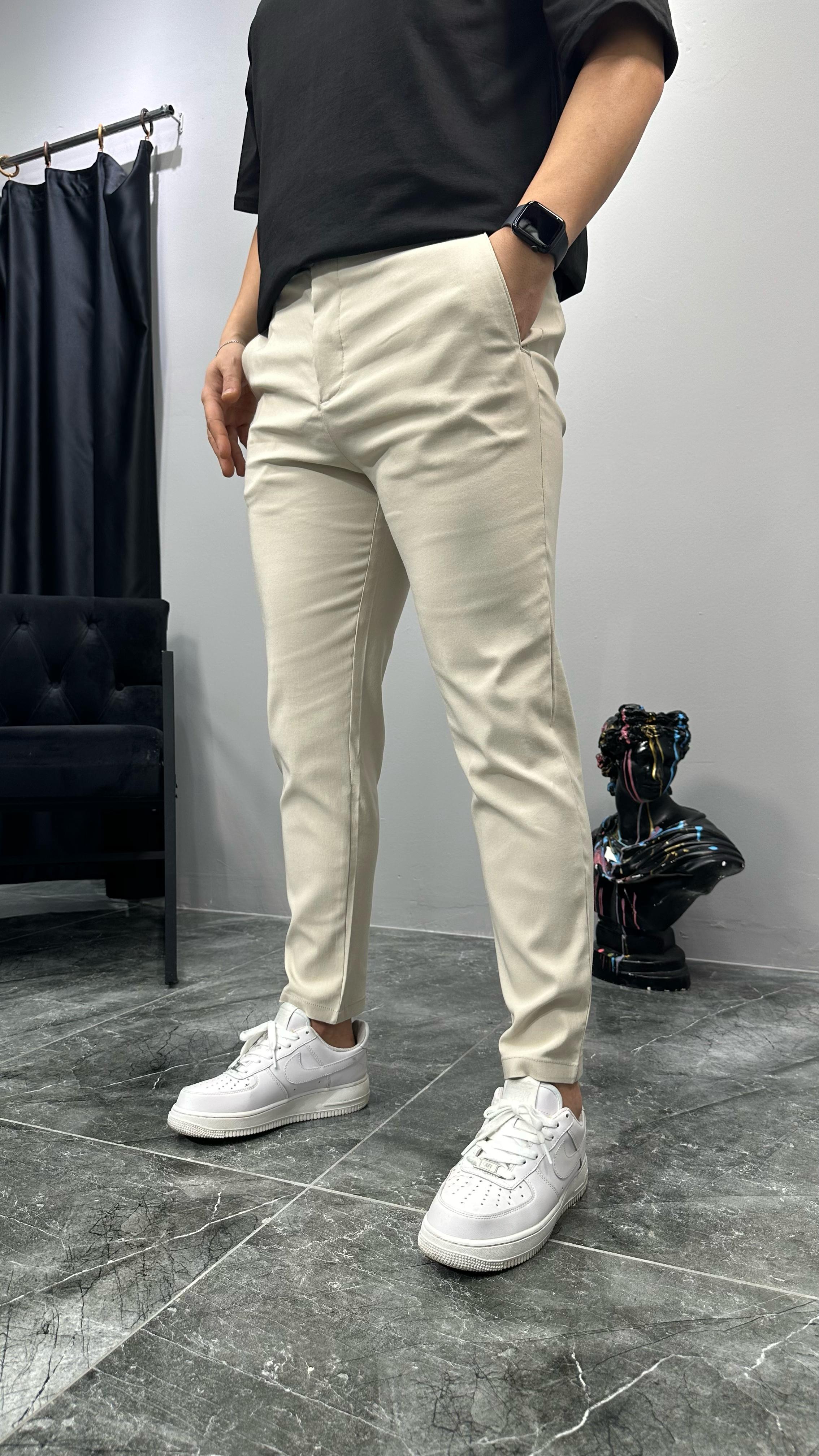 Likralı Slim Premium Pantolon
