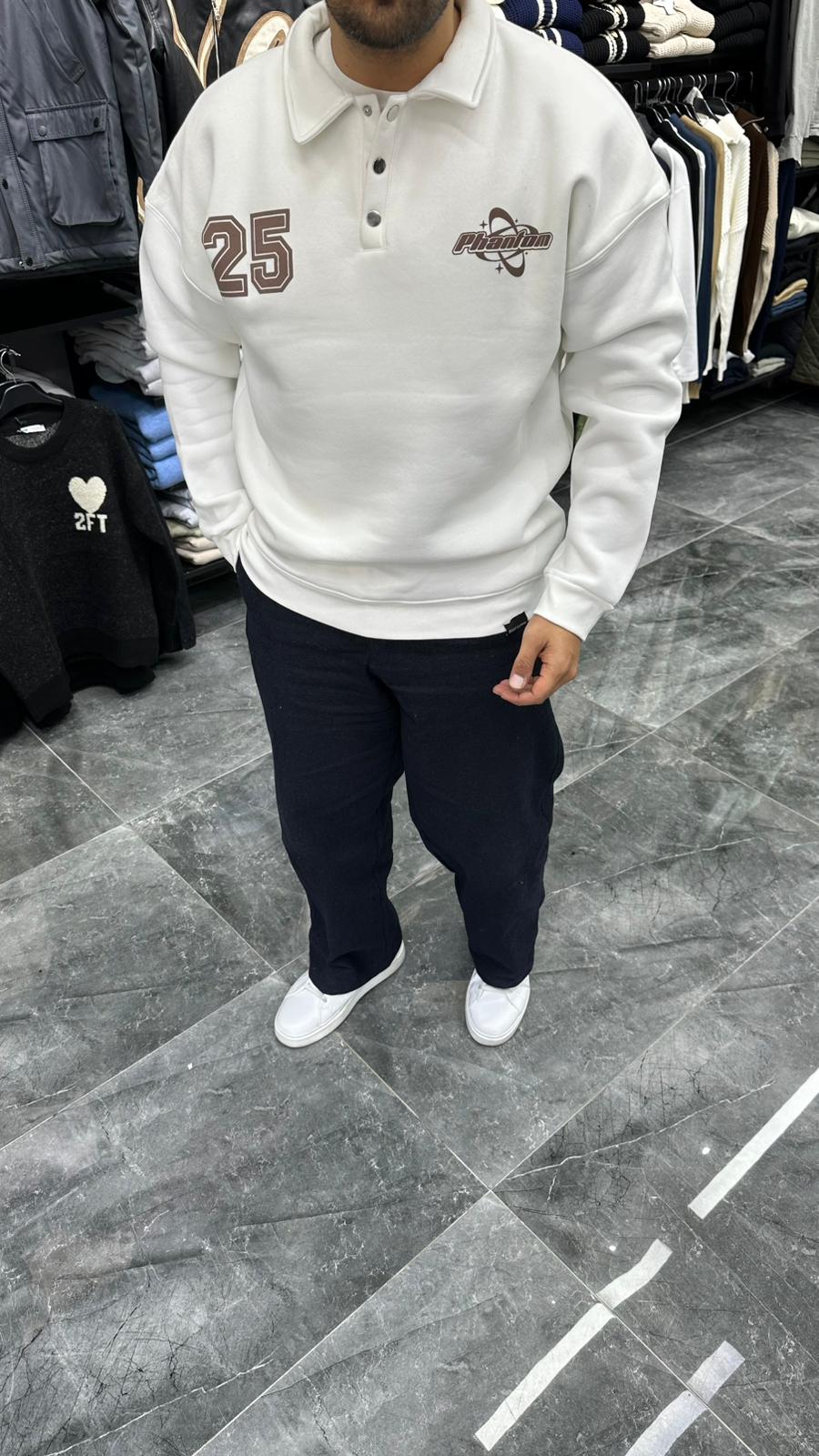 Phantom Şardonlu Sweat