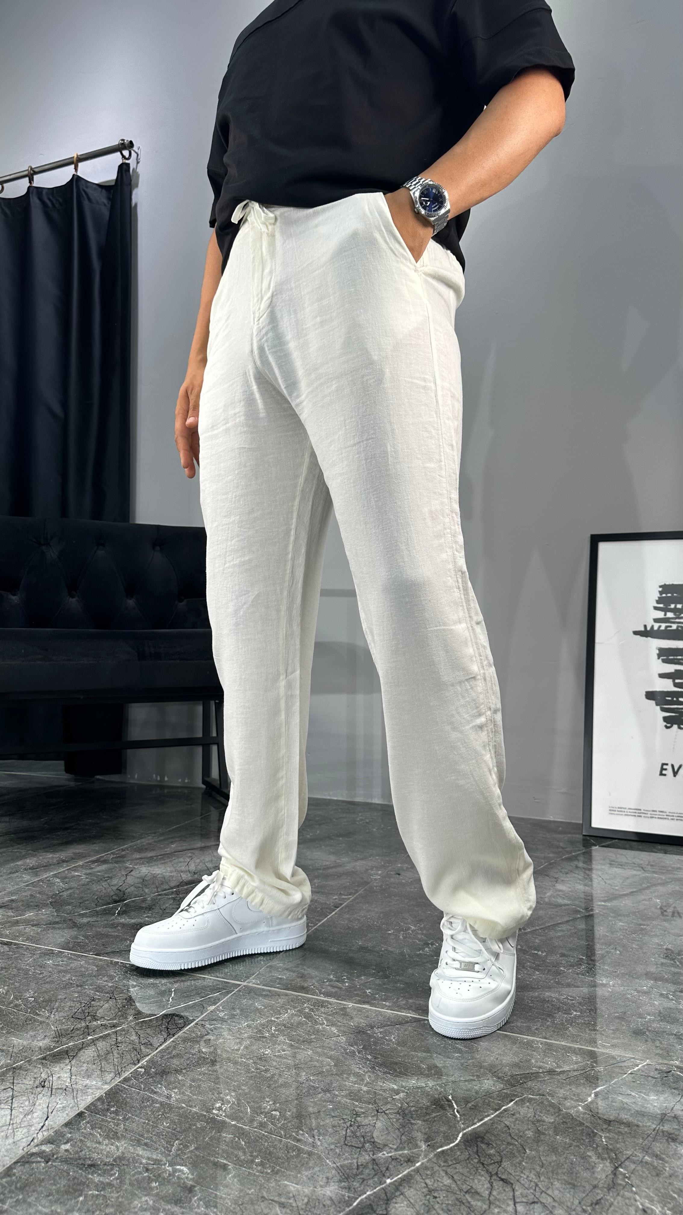 Soft Keten Pantolon