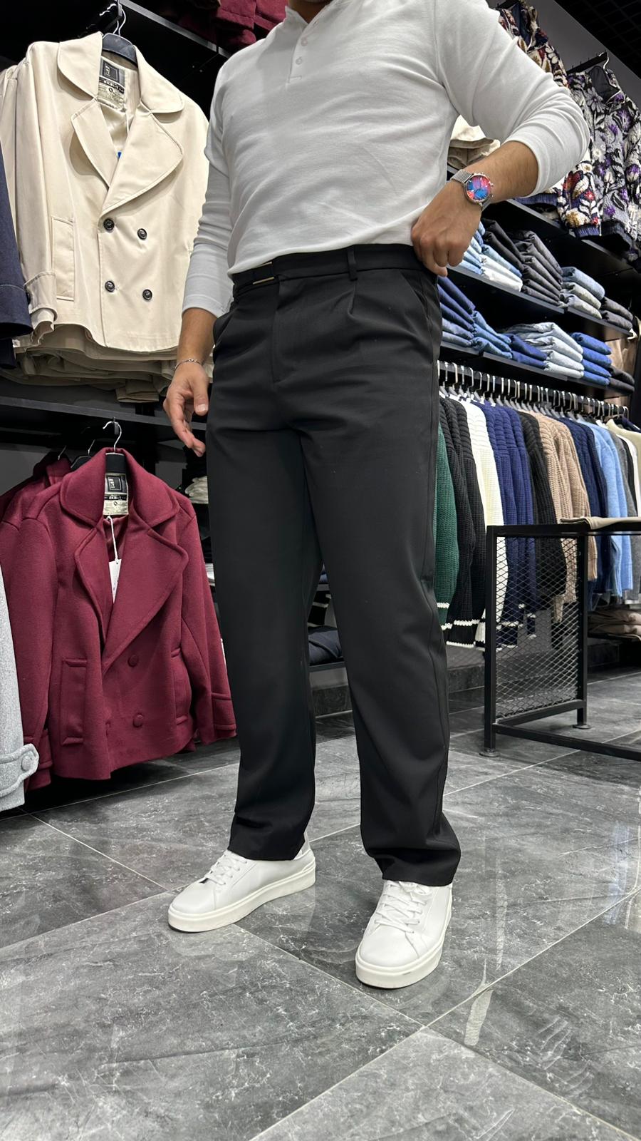 Kemerli Baggy Pantolon