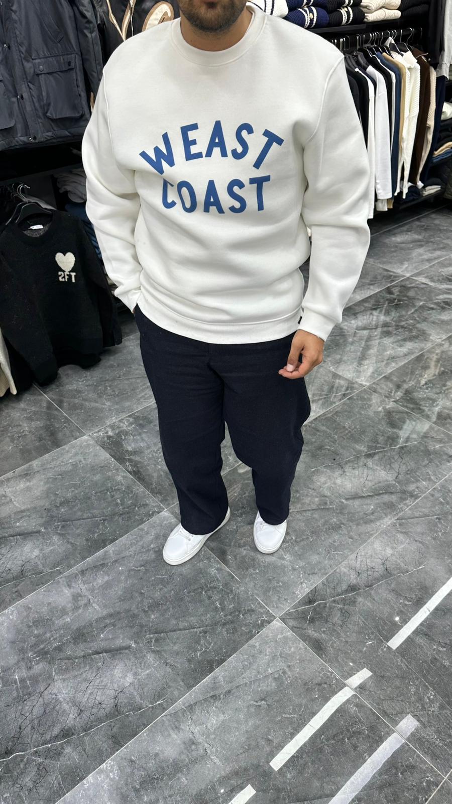 Weast Coast Şardonlu Sweat