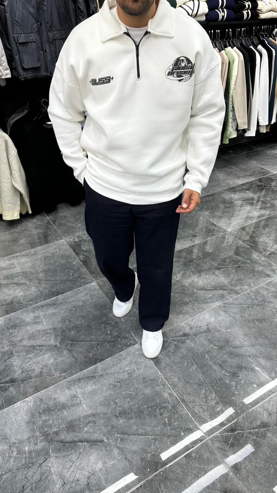 Global Dreams Şardonlu Sweat