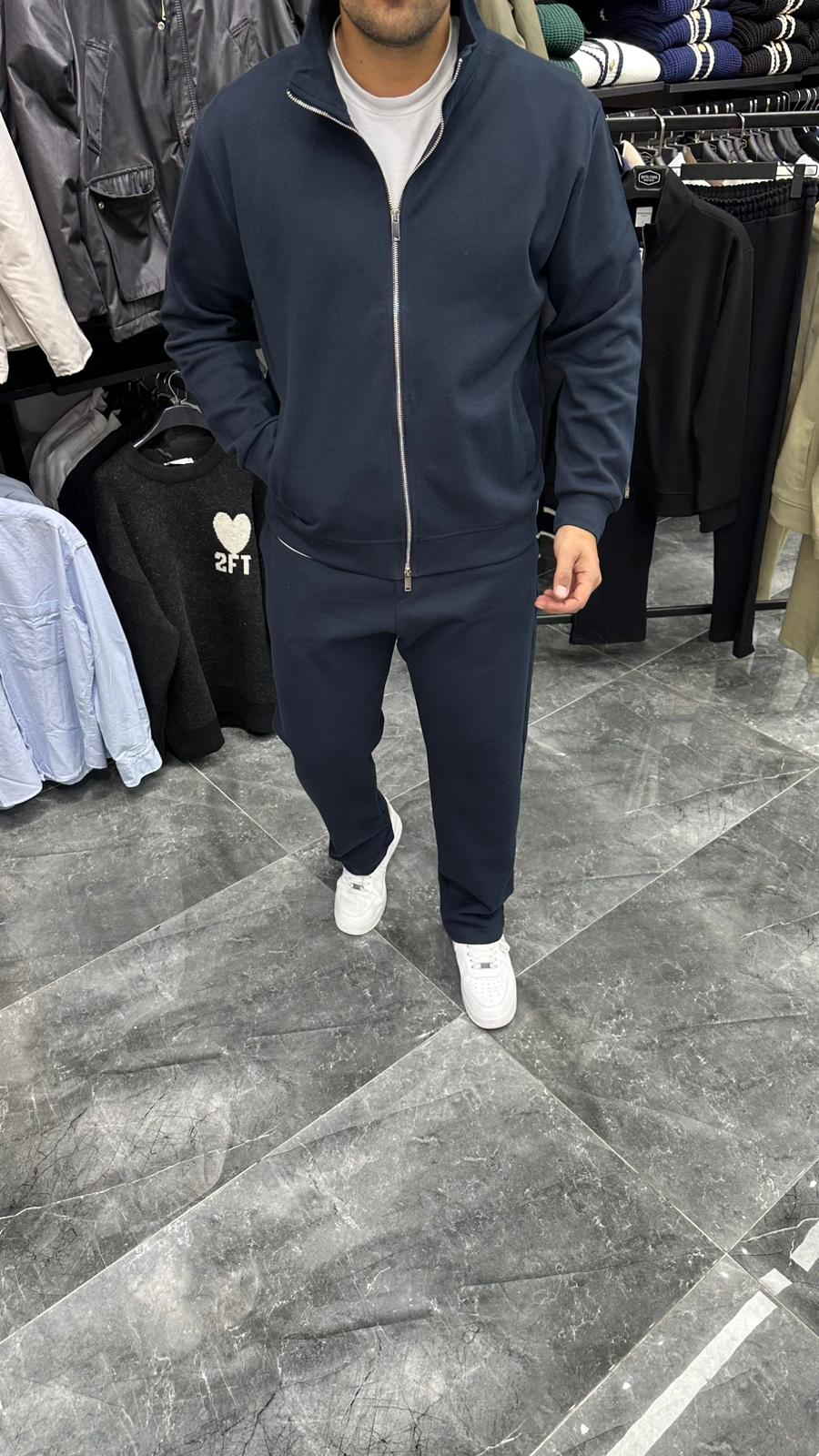 Fermuarlı Sweatshirt