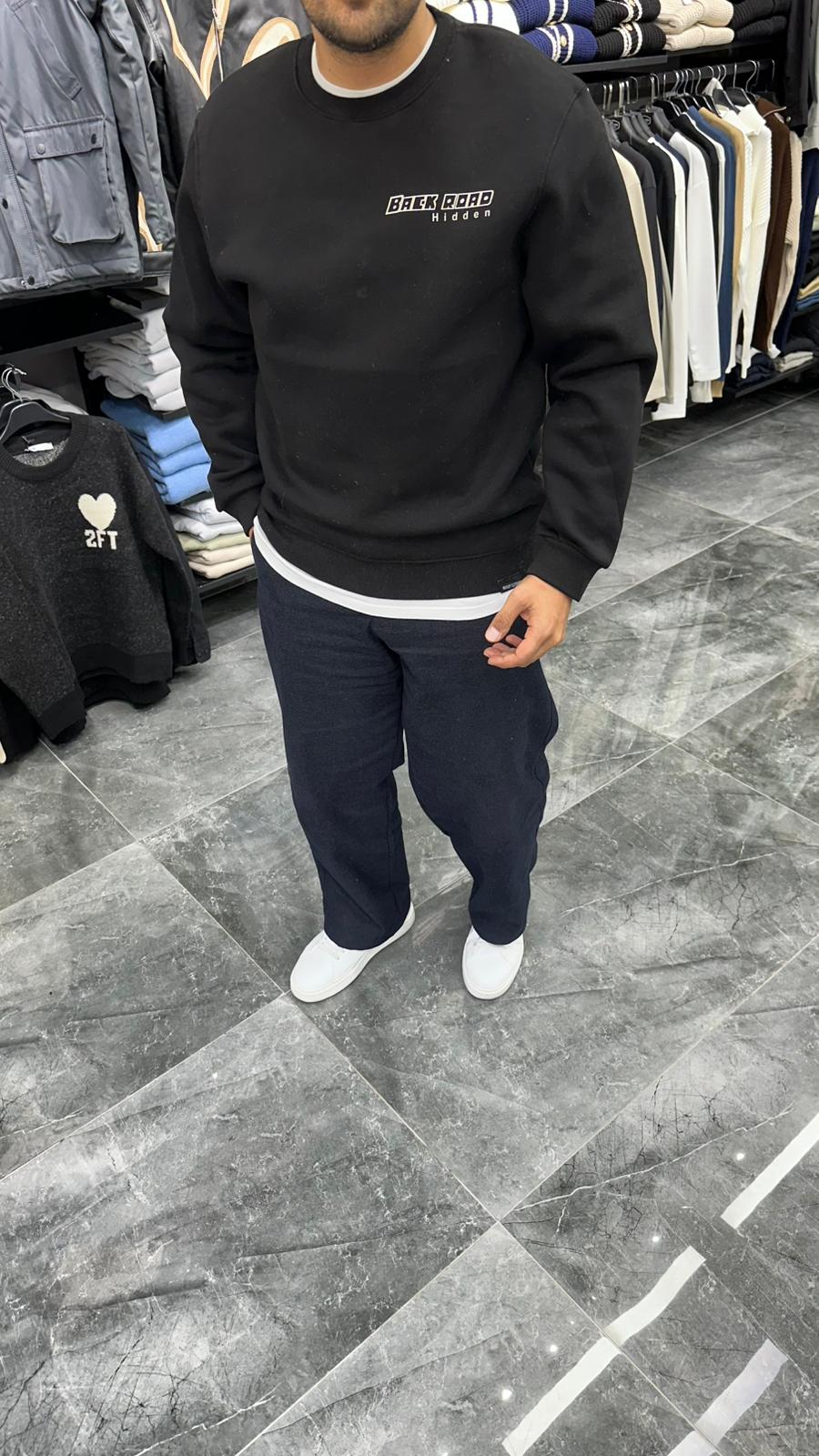 Back Road Şardonlu Sweat