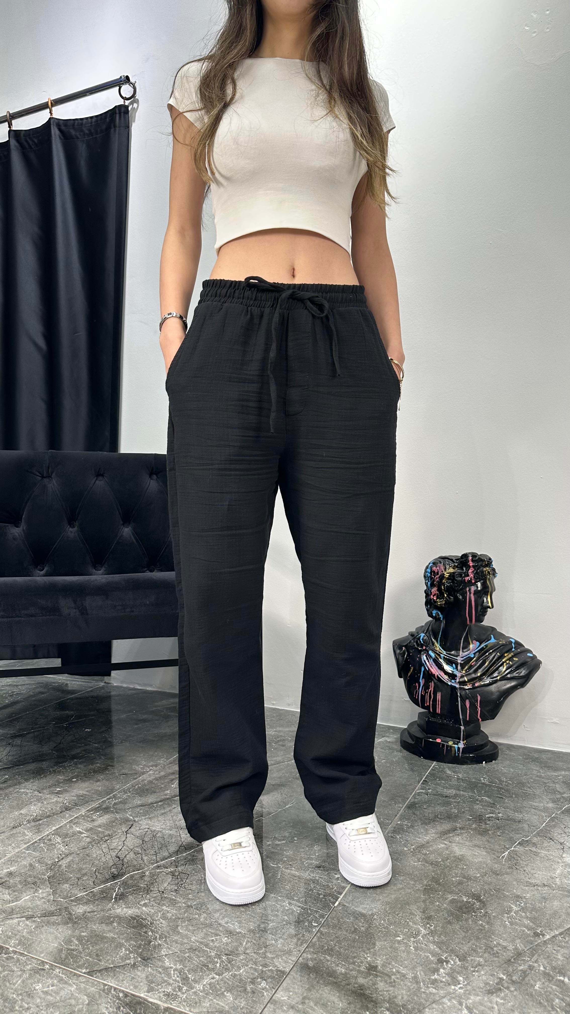 Müslin Baggy Pantolon