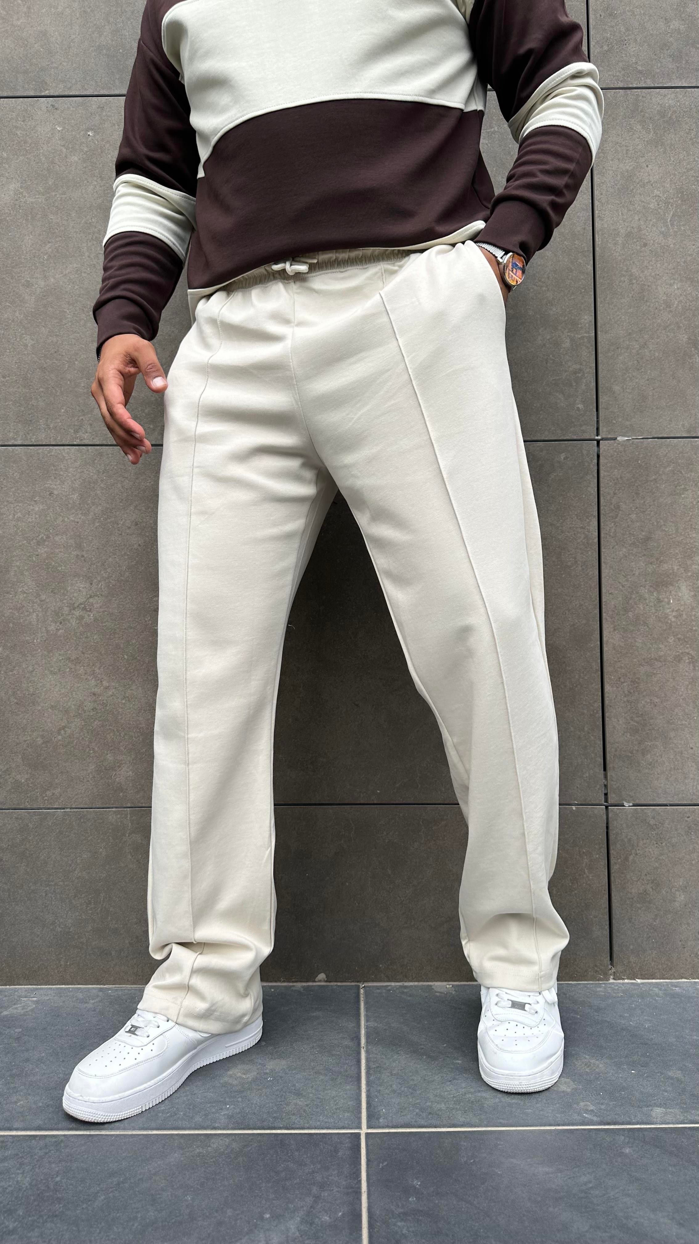 Nervüllü Baggy Eşofman