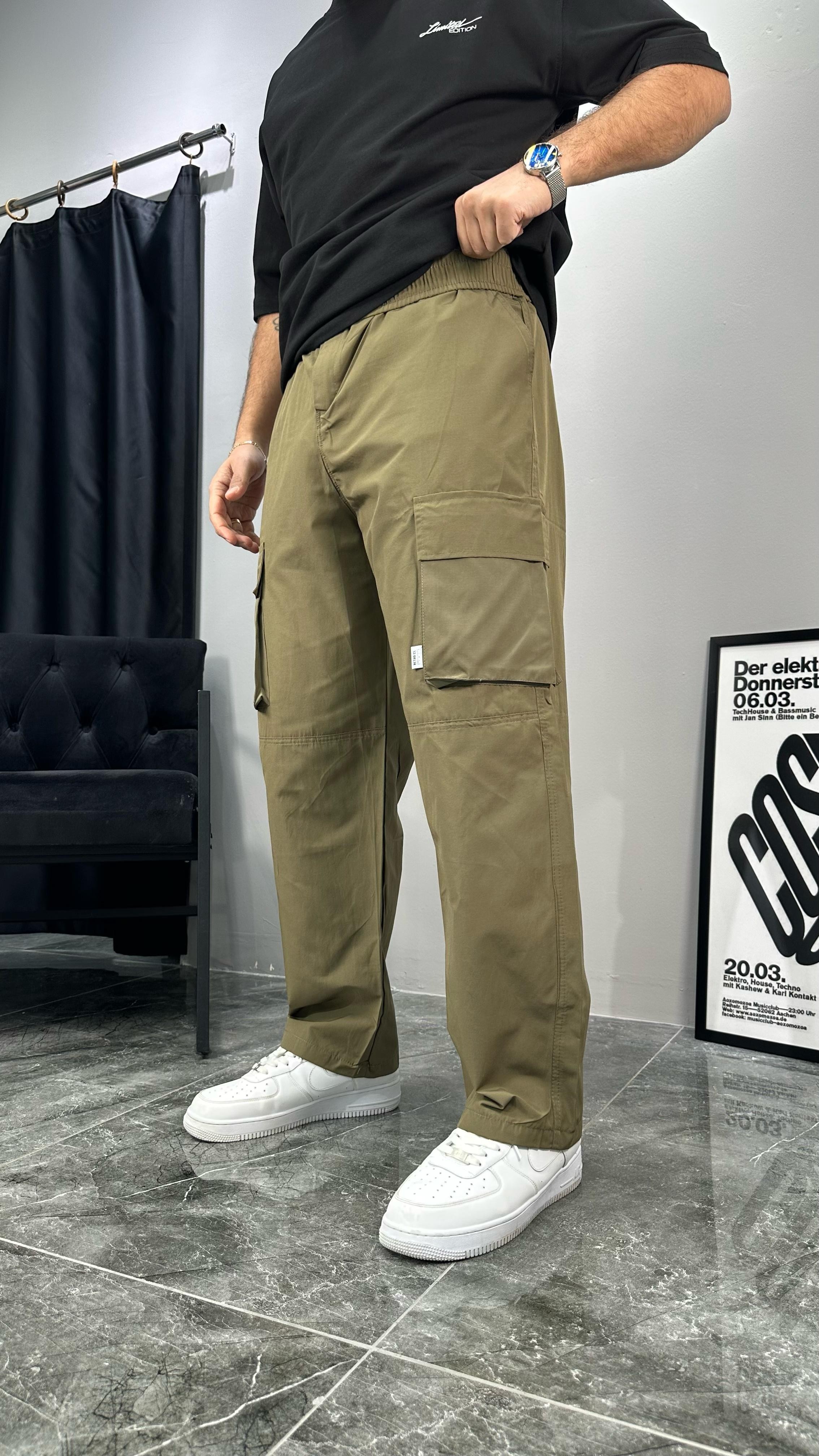 Kargo Cepli Paraşüt Baggy Jogger